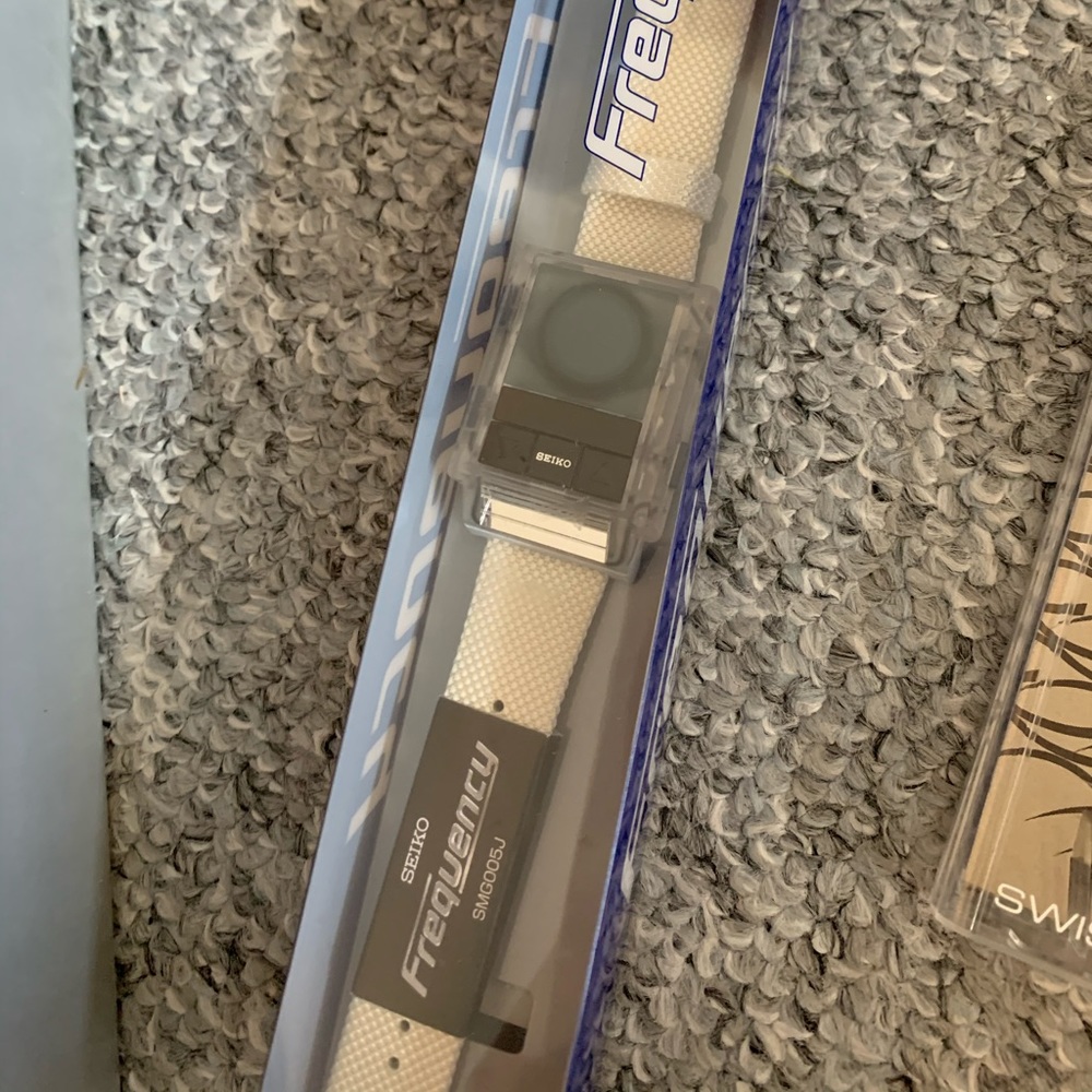 Seiko Frequency Drum Machine DJ BPM watch 1990-99